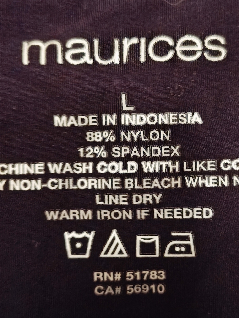 Y2K Maurices Black Lace Trim Cami Tank Top. - Picture 9 of 9